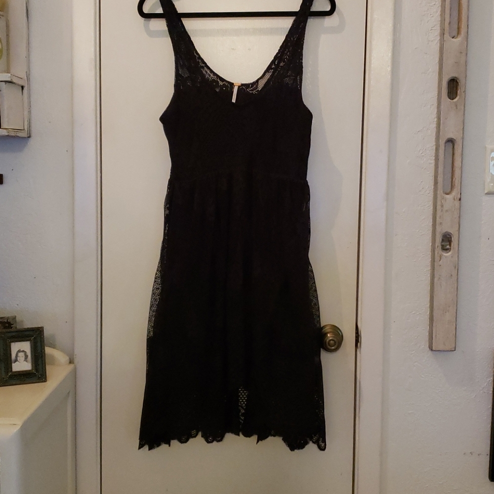 Free People Black Dress